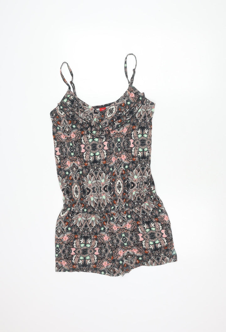 s.Oliver Women's Playsuit Size 10, Paisley Pattern, Summer