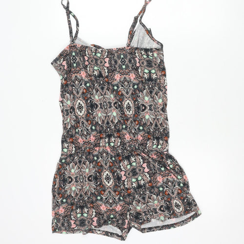 s.Oliver Women's Playsuit Size 10, Paisley Pattern, Summer