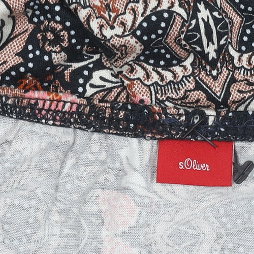 s.Oliver Women's Playsuit Size 10, Paisley Pattern, Summer
