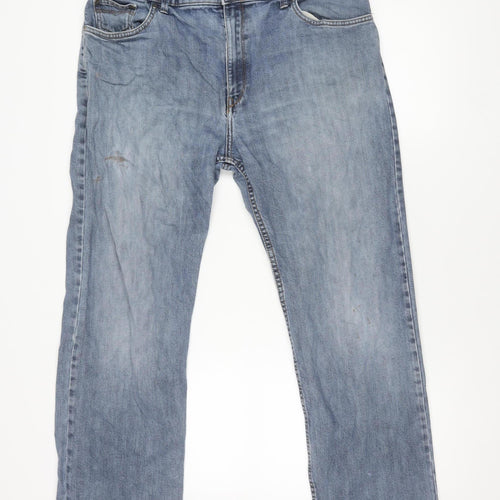 Marks and Spencer Men's Blue Straight Jeans 38W