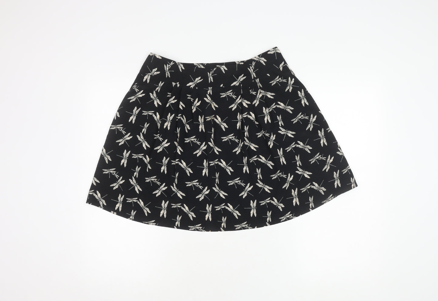 Next Women's Black A-Line Short Skirt, Size 12, New