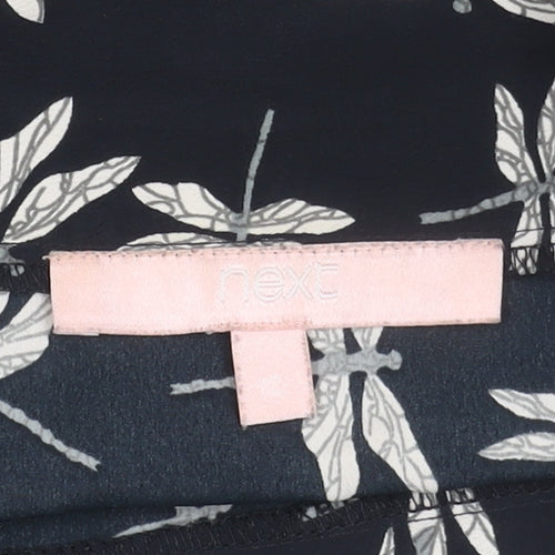 Next Women's Black A-Line Short Skirt, Size 12, New