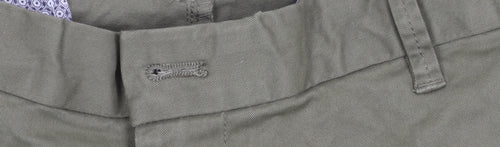 Burton Menswear London Green Chino Trousers 40R Slim Fit