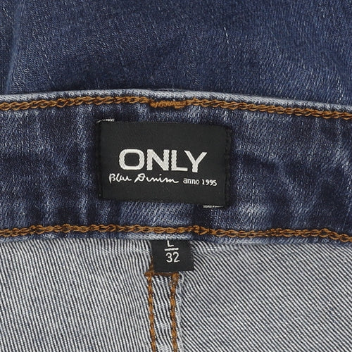 ONLY Women's Blue Skinny Jeans Size 4 Mid Rise