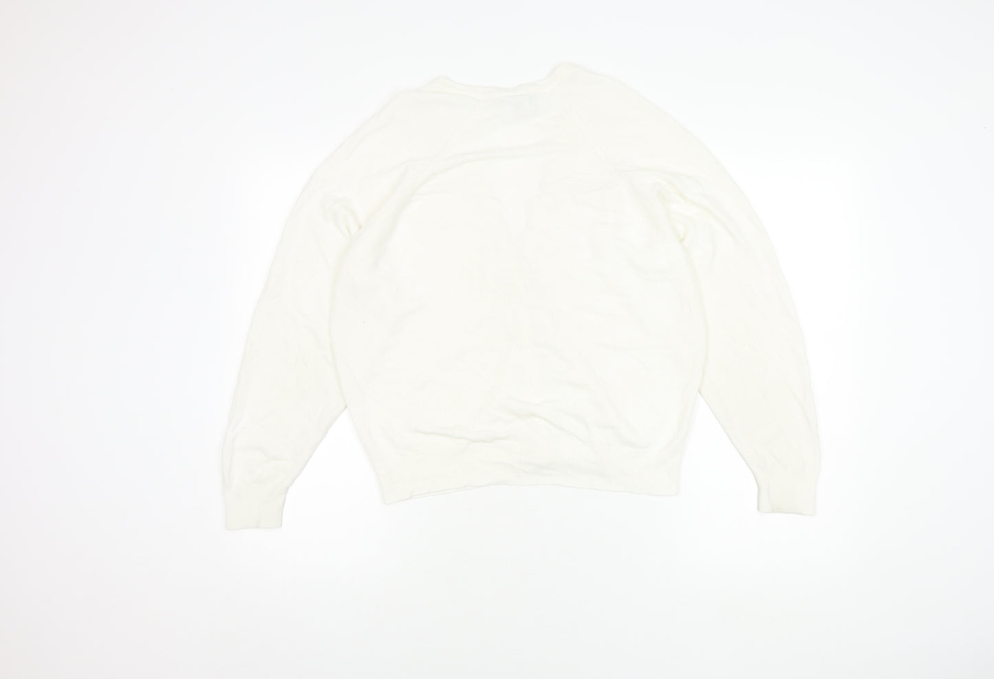 St Michael Women's White Cardigan Size 14