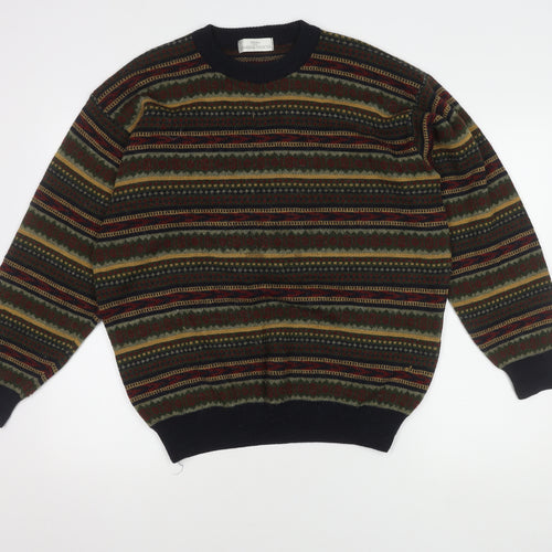 Marks and Spencer Men's Multicoloured M Fair Isle Jumper