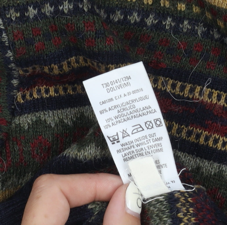 Marks and Spencer Men's Multicoloured M Fair Isle Jumper