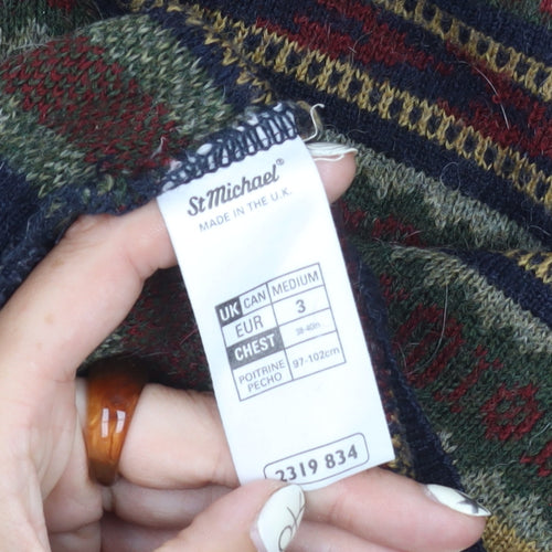 Marks and Spencer Men's Multicoloured M Fair Isle Jumper