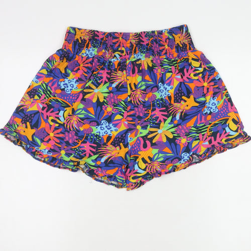 Next Girls Multicoloured Floral Shorts, 15 Years, Casual Summer