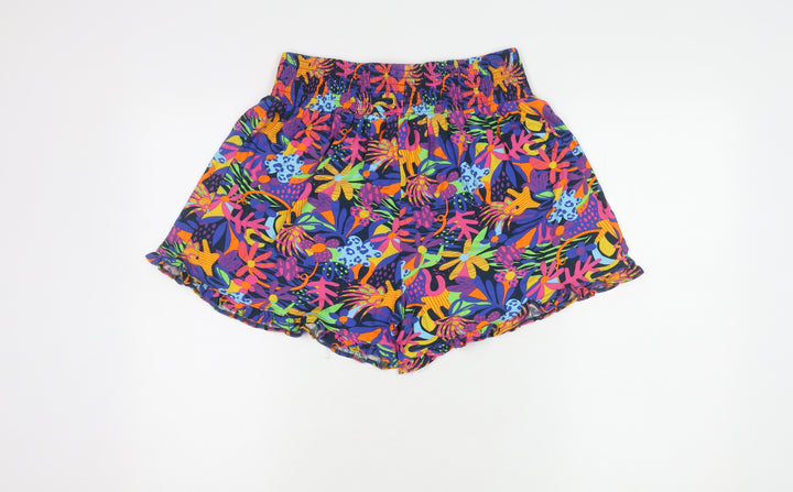 Next Girls Multicoloured Floral Shorts, 15 Years, Casual Summer