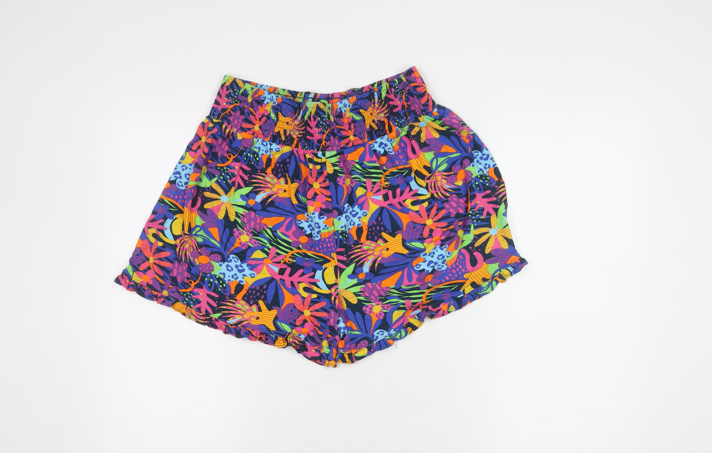 Next Girls Multicoloured Floral Shorts, 15 Years, Casual Summer