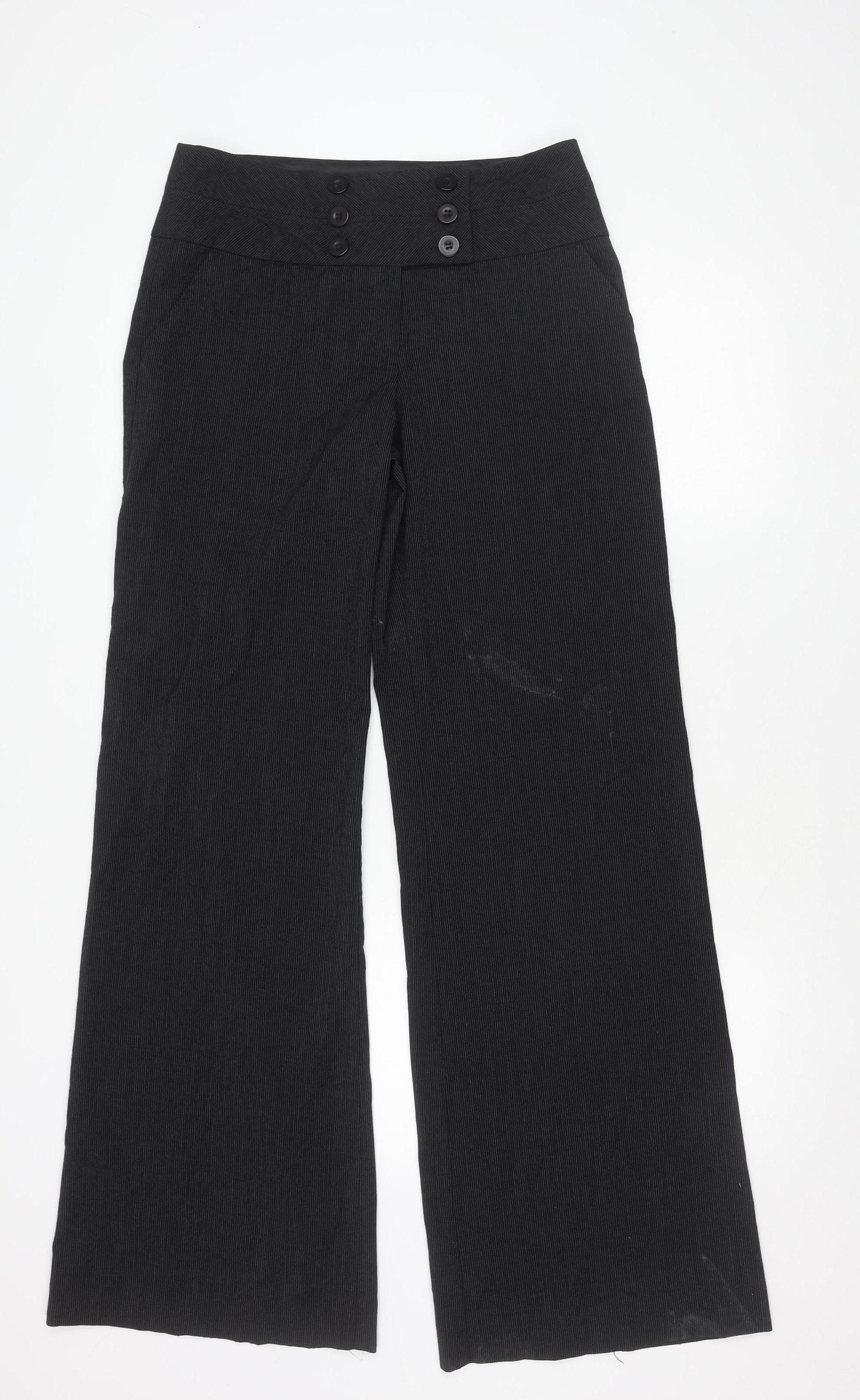 Dorothy Perkins Black Women's Striped Trousers Size 12