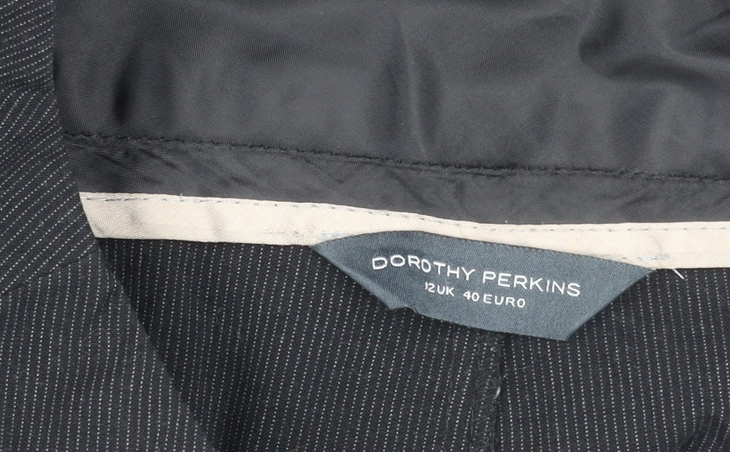 Dorothy Perkins Black Women's Striped Trousers Size 12