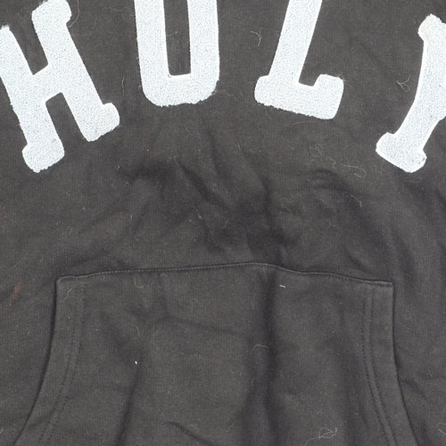 Rising Black Pullover Hoodie Unisex S Fleece Logo