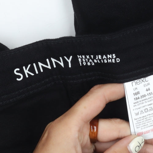 Next Women’s Black Skinny Jeans Size 16
