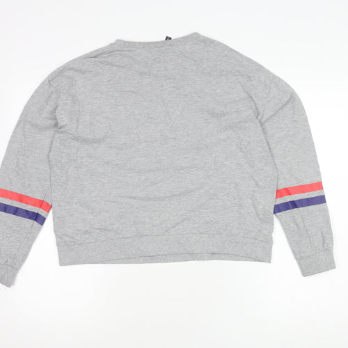 H&M Grey NASA Crew Neck T-Shirt Size 12