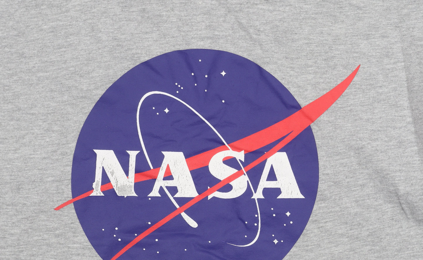 H&M Grey NASA Crew Neck T-Shirt Size 12
