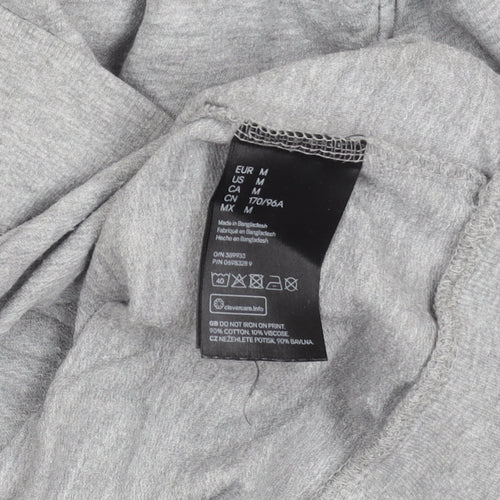 H&M Grey NASA Crew Neck T-Shirt Size 12