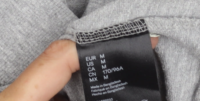 H&M Grey NASA Crew Neck T-Shirt Size 12
