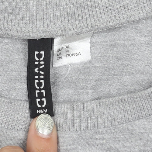 H&M Grey NASA Crew Neck T-Shirt Size 12