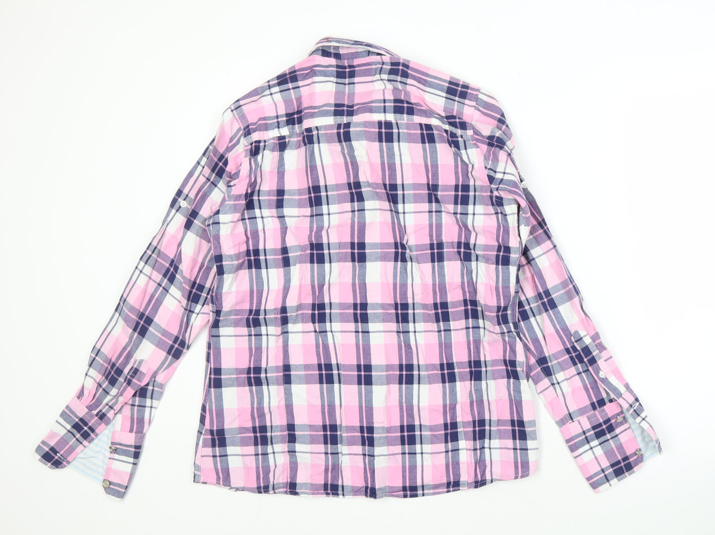 Rydale Women's Pink Plaid Button-Up Shirt Size 16