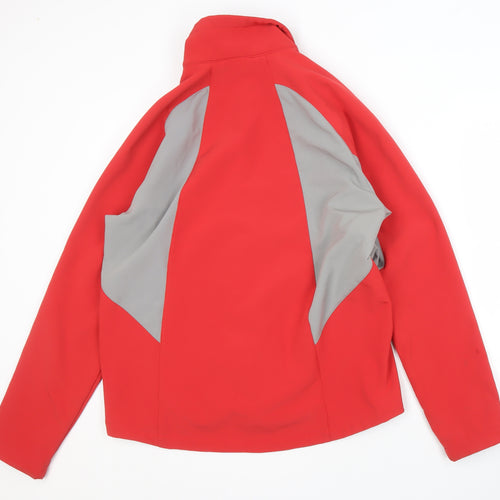 Crane Trail Men's Red Soft Shell Jacket M