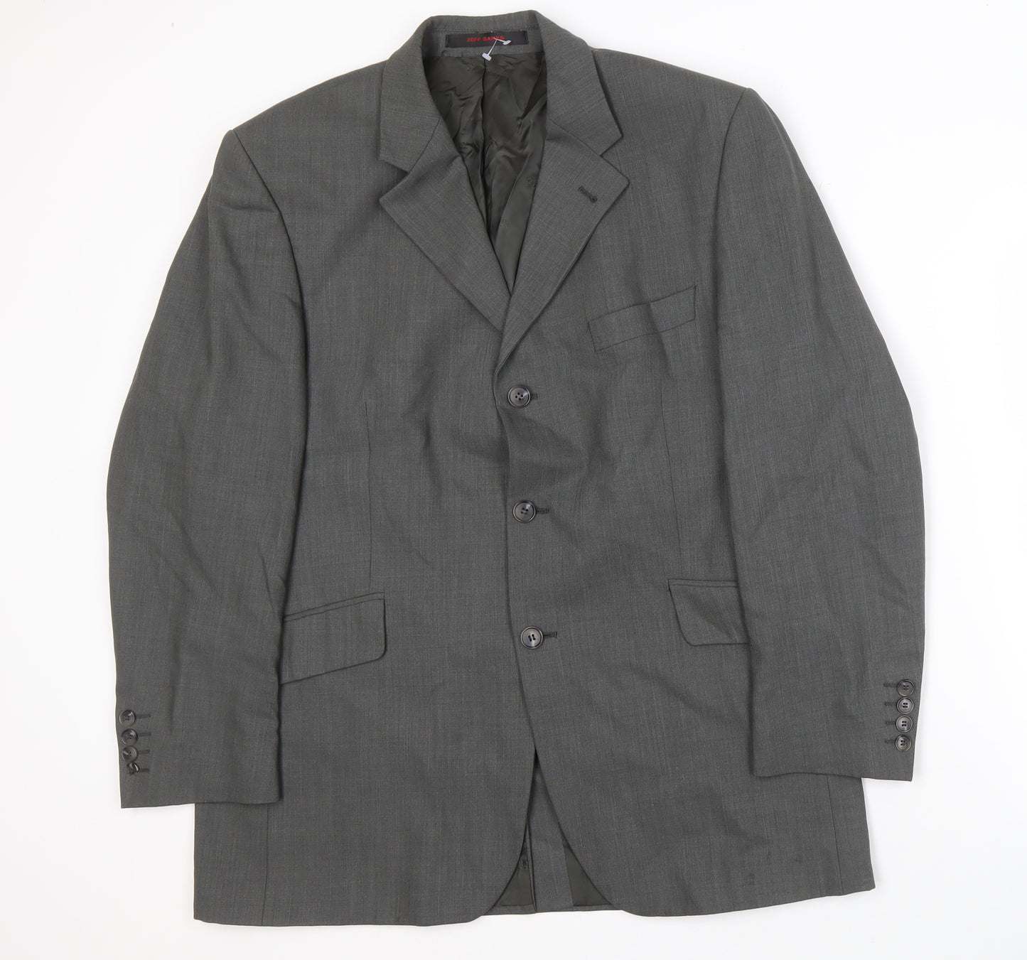 Jeff Banks Men's Grey Blazer, 42R Business Travel