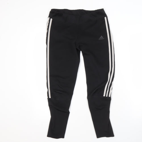 Adidas Women's Black Running Leggings, M, Quick Dry