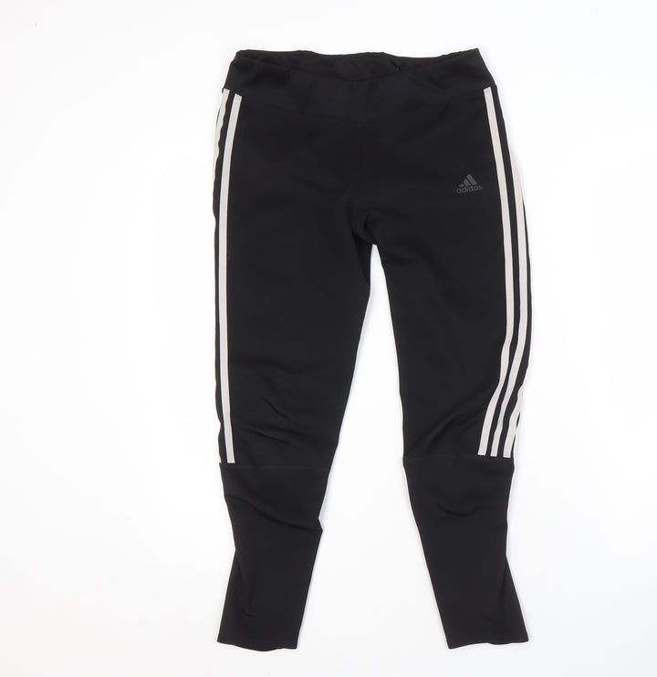 Adidas Women's Black Running Leggings, M, Quick Dry