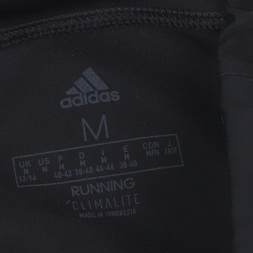 Adidas Women's Black Running Leggings, M, Quick Dry
