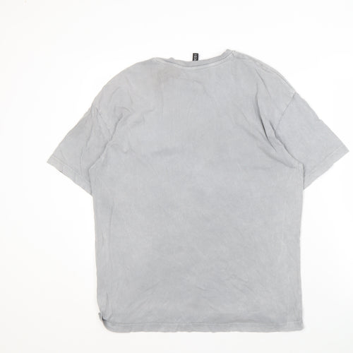 Divided Women's Grey Mermaid T-Shirt Size S Casual