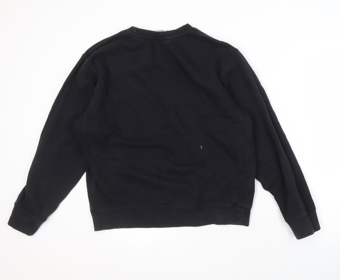 Nike Men's Black Logo Sweatshirt, Size S