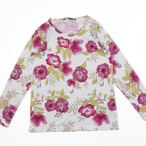 Isle Essentials Women's Floral Pullover Jumper