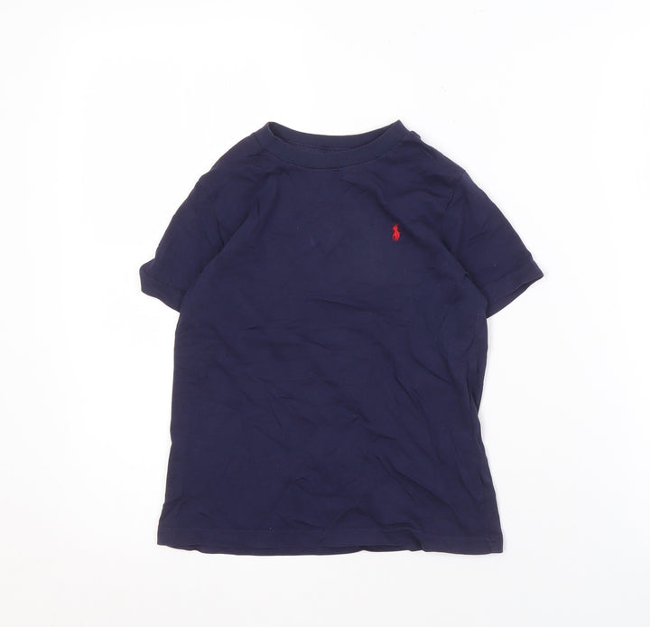 Polo Ralph Lauren Boys' Blue T-Shirt Size 6 Years