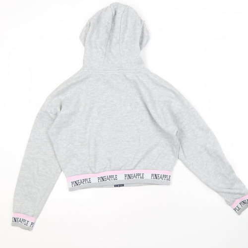 Primark Girls Grey Full Zip Hoodie - Size 146