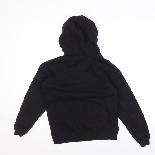 Jack Wills Girls' Black Pullover Hoodie, 9-10 Years