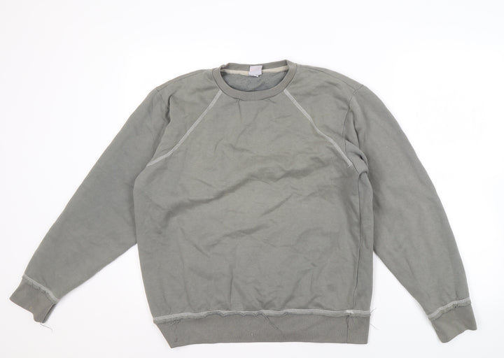 Blue Steel Unisex Grey Pullover Sweatshirt