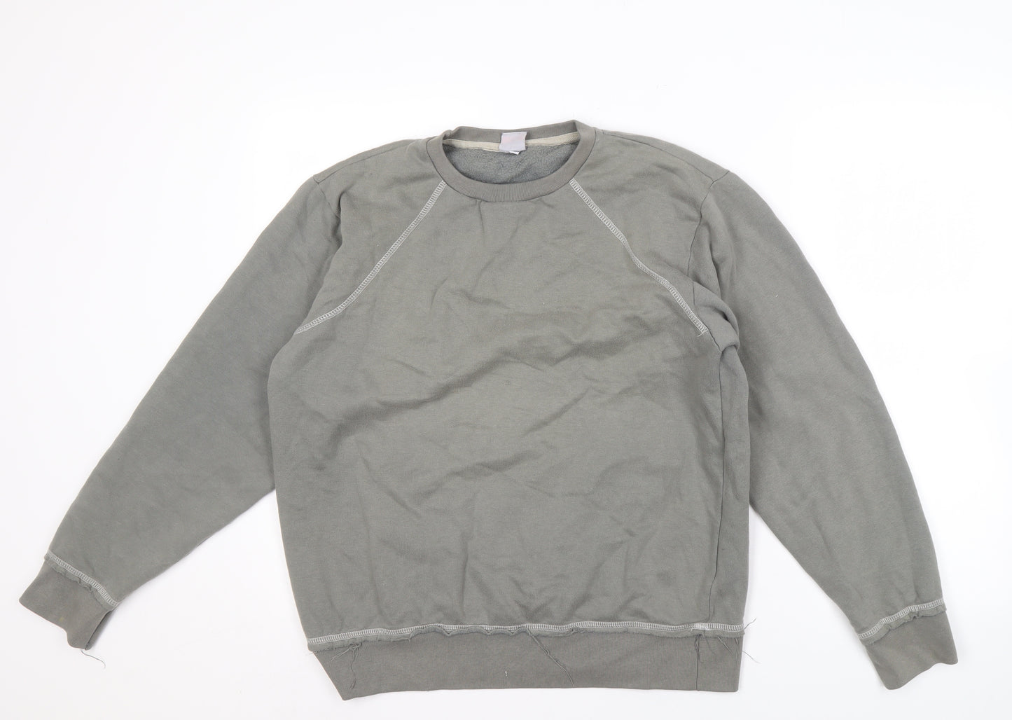 Blue Steel Unisex Grey Pullover Sweatshirt