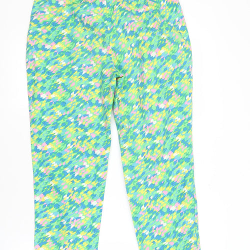 Boden Women's Multicoloured Floral Trousers Size 12R