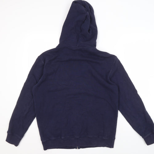 Lee Men's Blue Full Zip Hoodie M