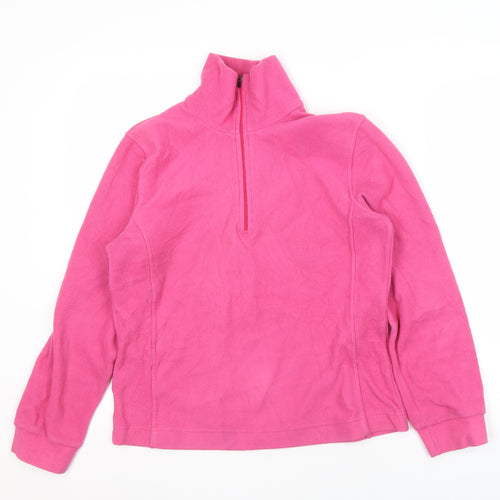 F.LLI Campagnolo Women's Pink Pullover Sweatshirt Size 12