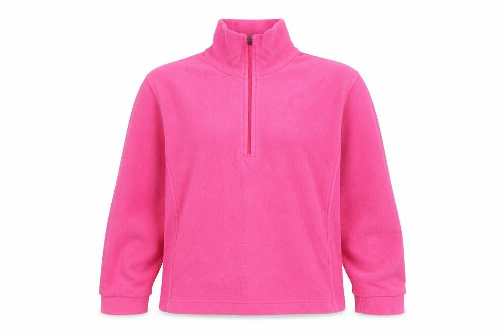 Front view of F.LLI Campagnolo Women's Pink Pullover Sweatshirt, size 12