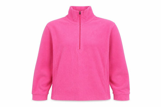Front view of F.LLI Campagnolo Women's Pink Pullover Sweatshirt, size 12