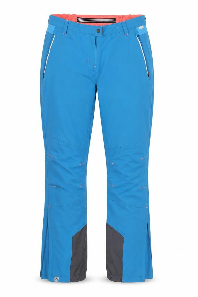 Front view of Regatta Women's Blue Cargo Trousers, size 20