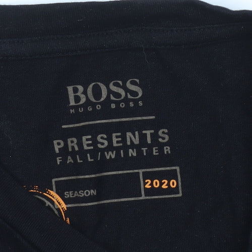 Boss Men's Black XL Graphic Print T-Shirt
