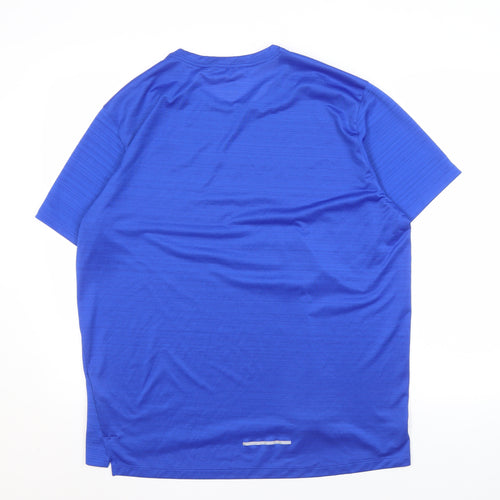 Nike Men's Blue Running Dri-FIT T-Shirt L