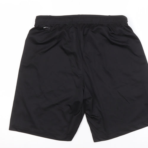 Puma Men's Black Activewear Shorts M Elastic Waist