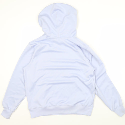 Nike Men's Blue Pullover Hoodie S with Logo