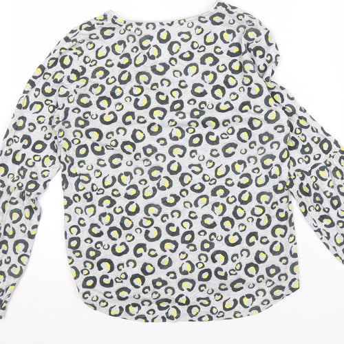 Sandwich Women’s Animal Print V-Neck Long Sleeve Top