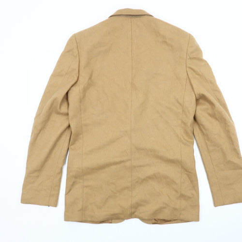 Clubclass Men's Beige Blazer Jacket Size 36